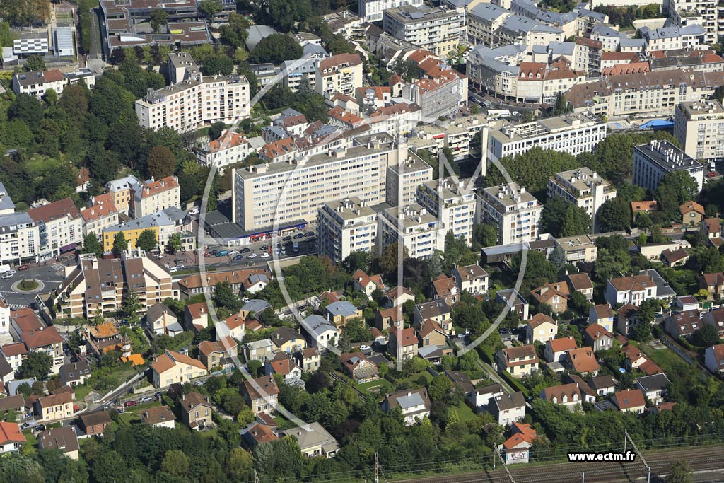 Photo arienne de Svres