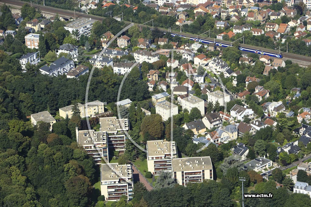 Photo arienne de Svres (les Gallardons)