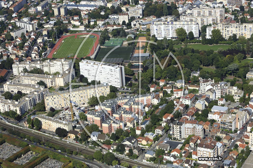 Photo arienne de Vanves (Hauts de Vanves)