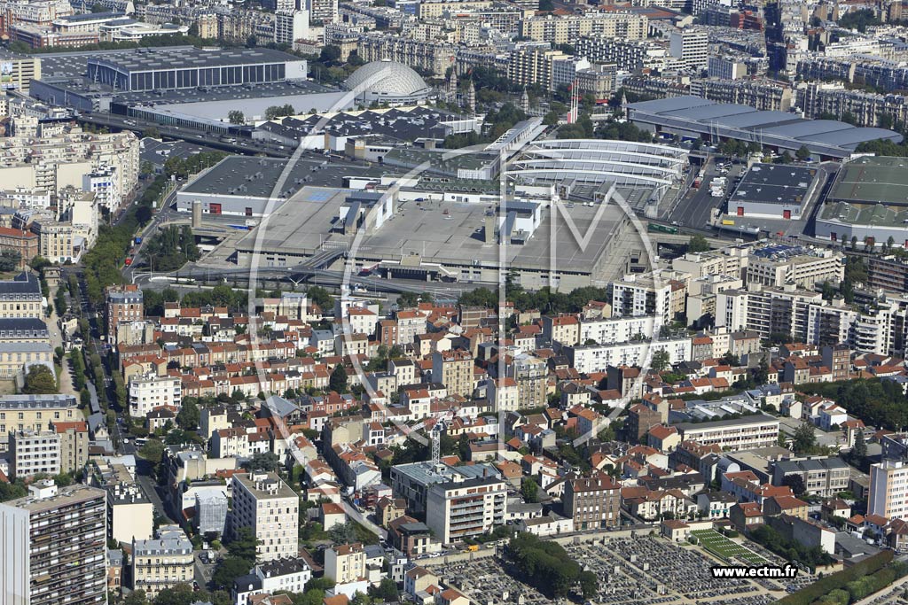 Photo arienne de Vanves (le Plateau)