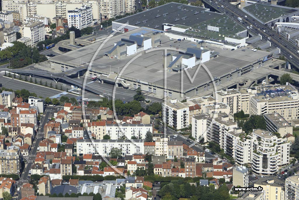 Photo arienne de Vanves (le Plateau)