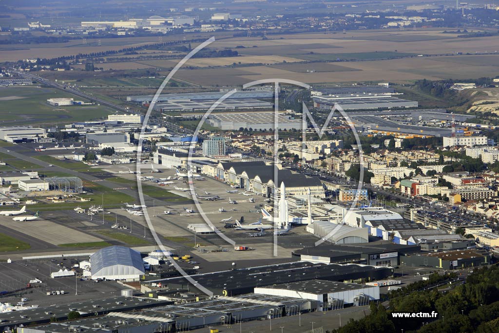 Photo arienne de Le Bourget (Aroport de Paris-Le Bourget)