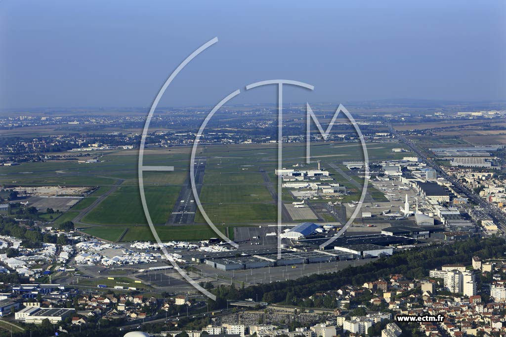 Photo arienne de Le Bourget (Aroport de Paris-Le Bourget)