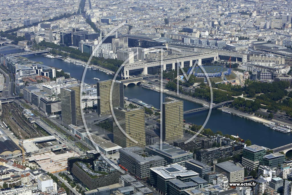 Photo arienne de Paris 13e arr. (Quartier de la Gare)