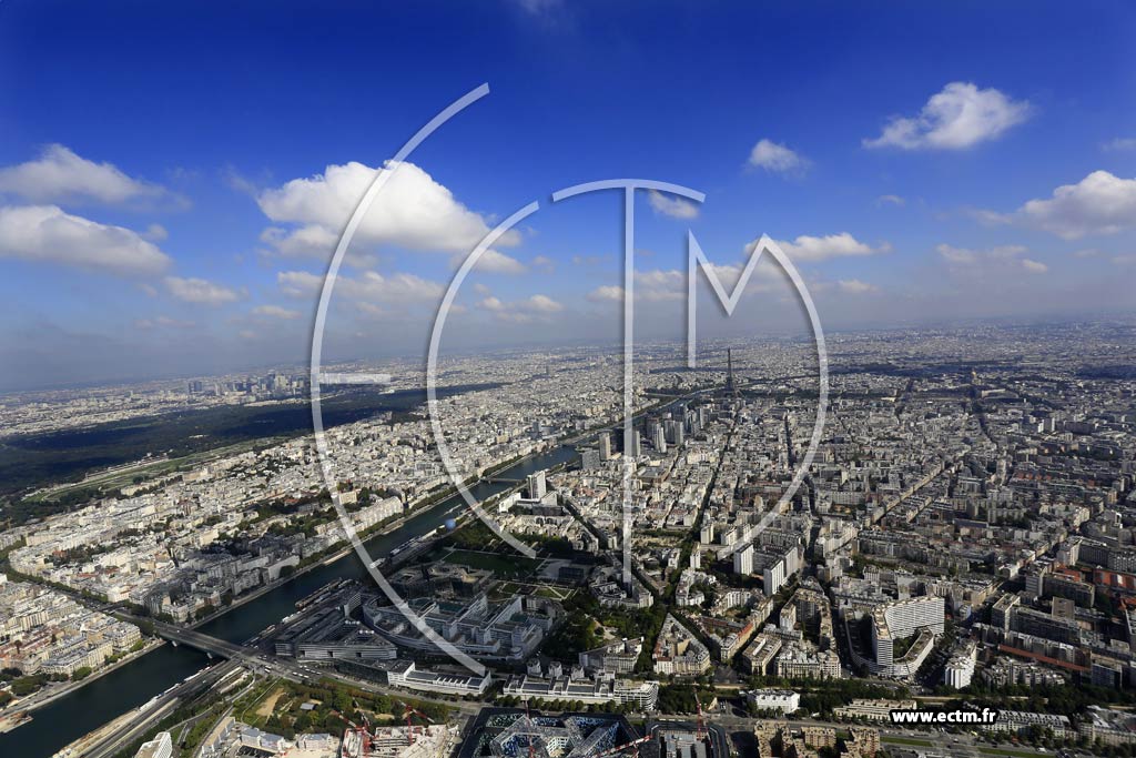 Photo arienne de Paris 15e arr. (Javel)