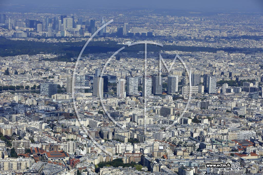 Photo arienne de Paris 15e arr. (Javel)