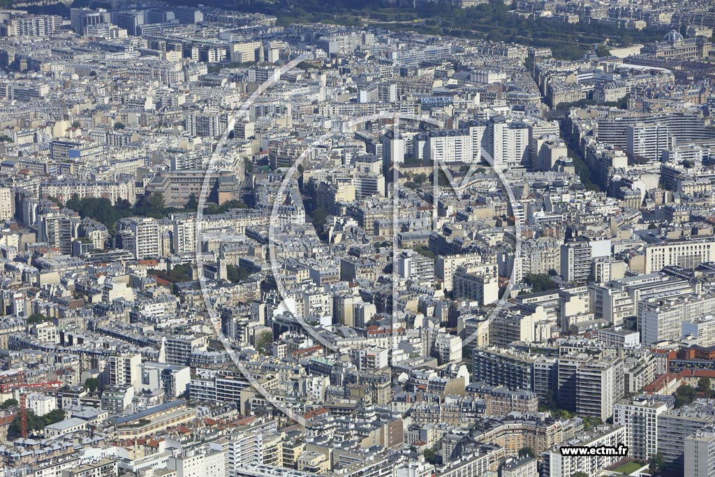 Photo arienne de Paris 15e arr. (Necker)