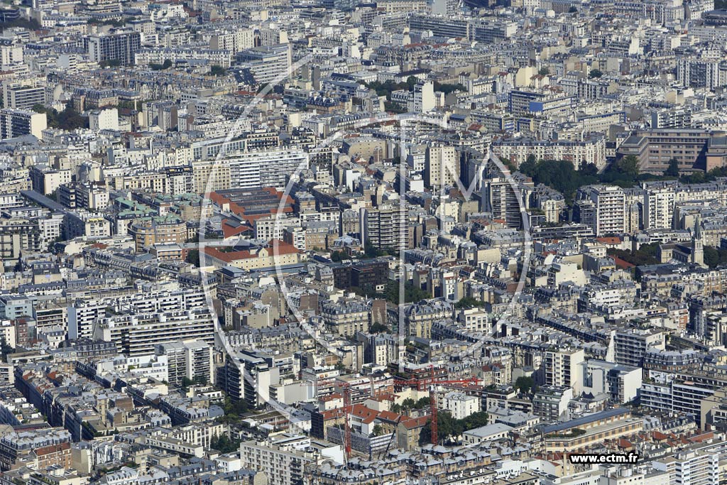 Photo arienne de Paris 15e arr. (Necker)