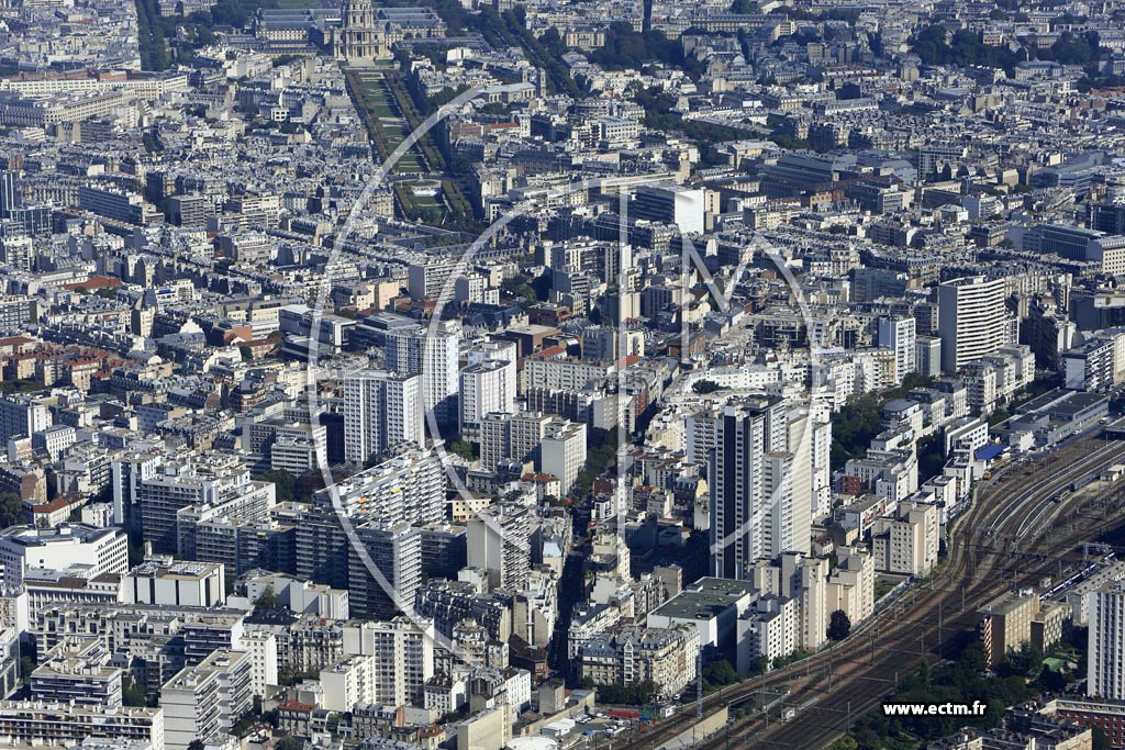 Photo arienne de Paris 15e arr. (Necker)