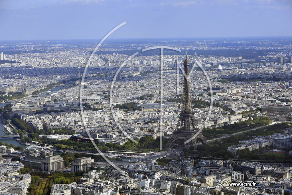 Photo arienne de Paris 7e arr. (Tour Eiffel)