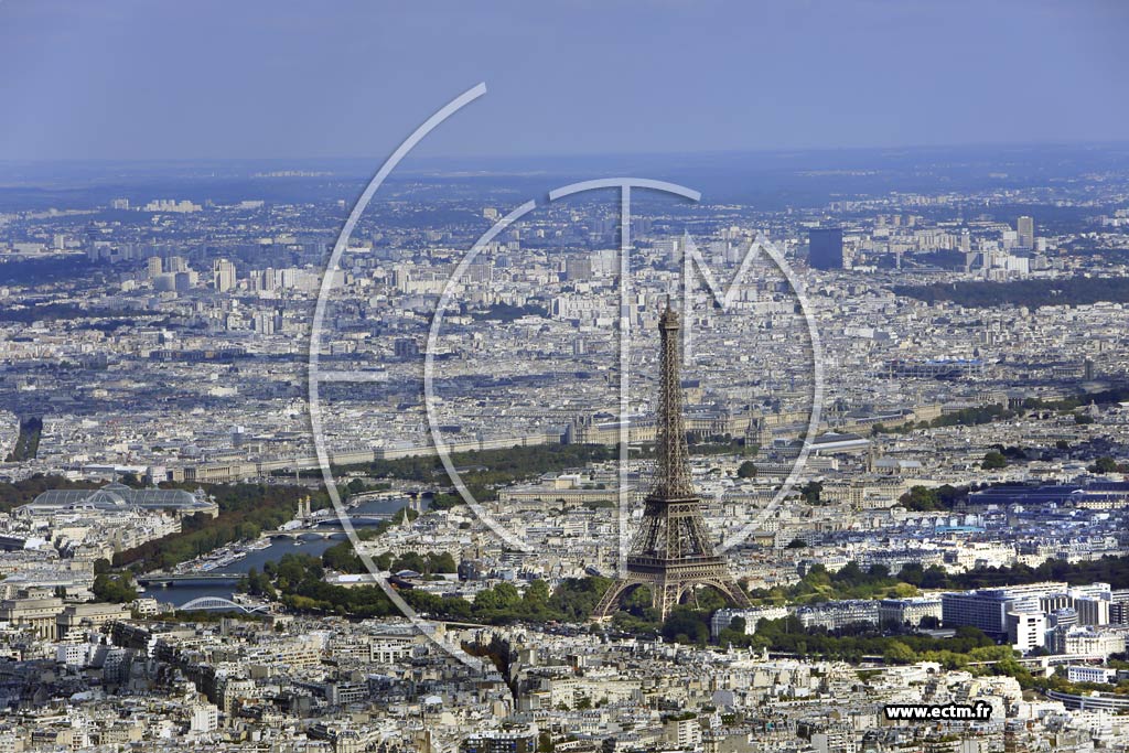 Photo arienne de Paris 7e arr. (Tour Eiffel)