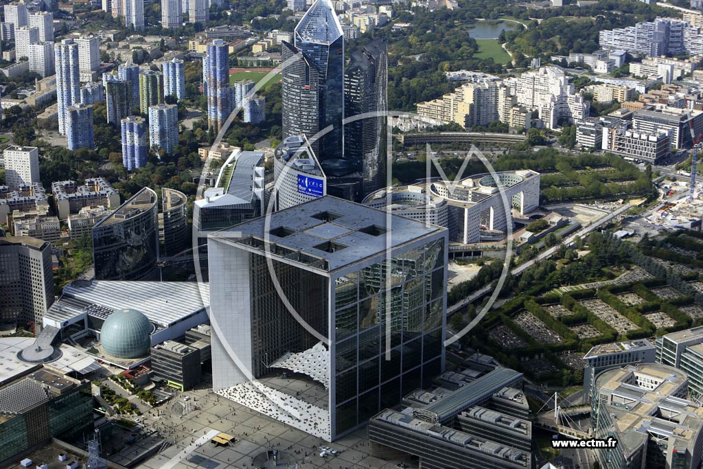 Photo arienne de Puteaux (Quartier de La Dfense)