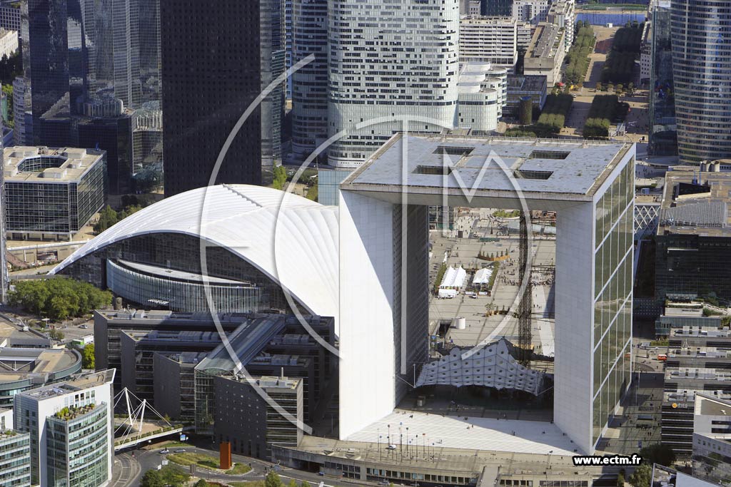 Photo arienne de Puteaux (Quartier de La Dfense)