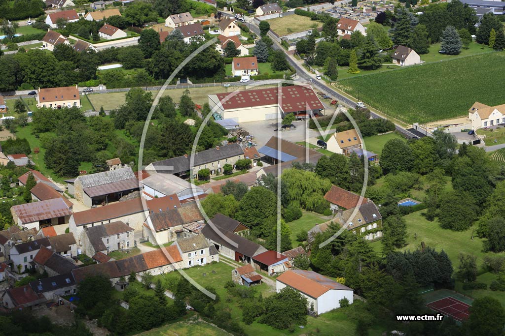 Photo arienne de Arnouville-ls-Mantes