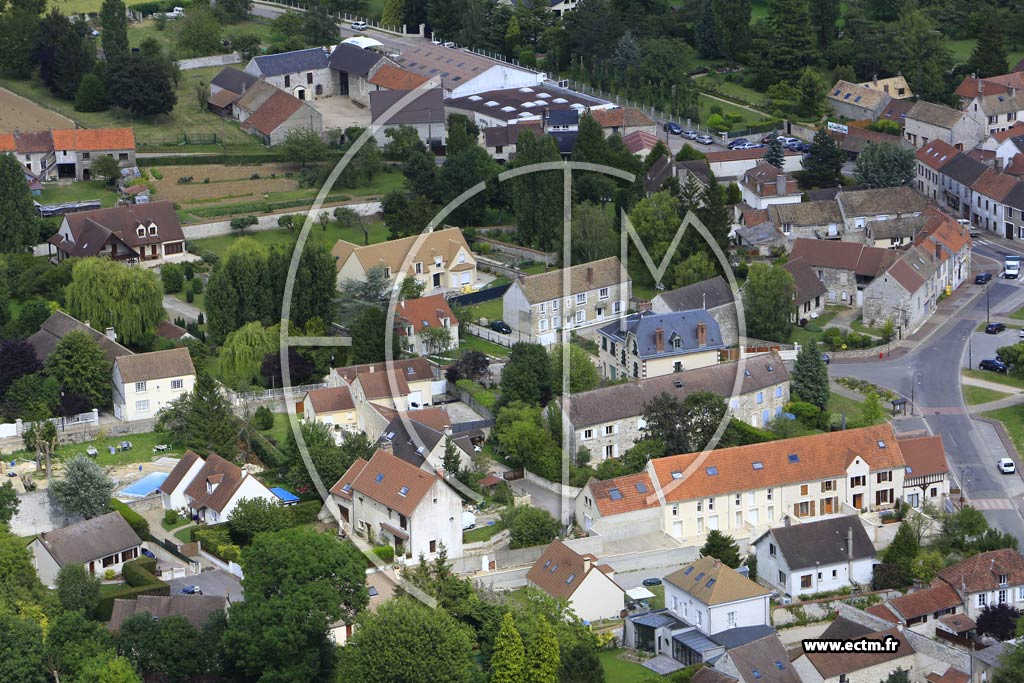 Photo arienne de Arnouville-ls-Mantes