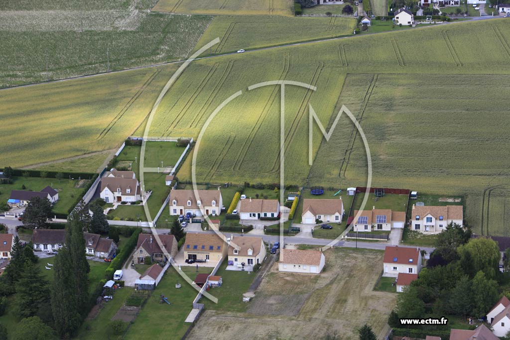 Photo arienne de Arnouville-ls-Mantes