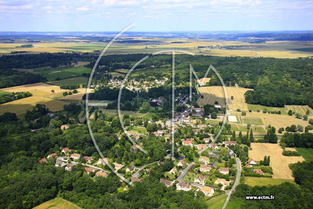 Photo arienne de Autouillet