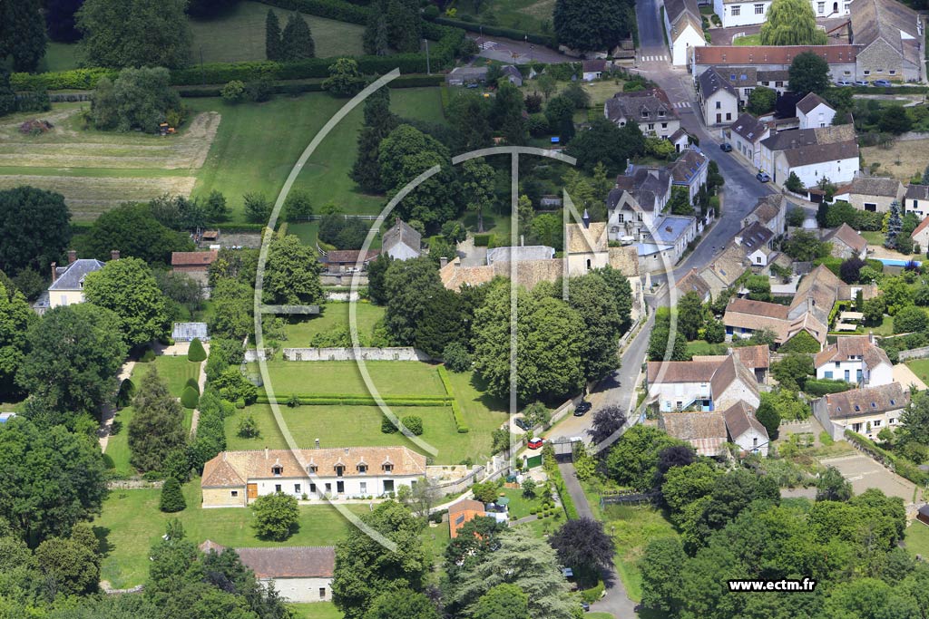 Photo arienne de Autouillet