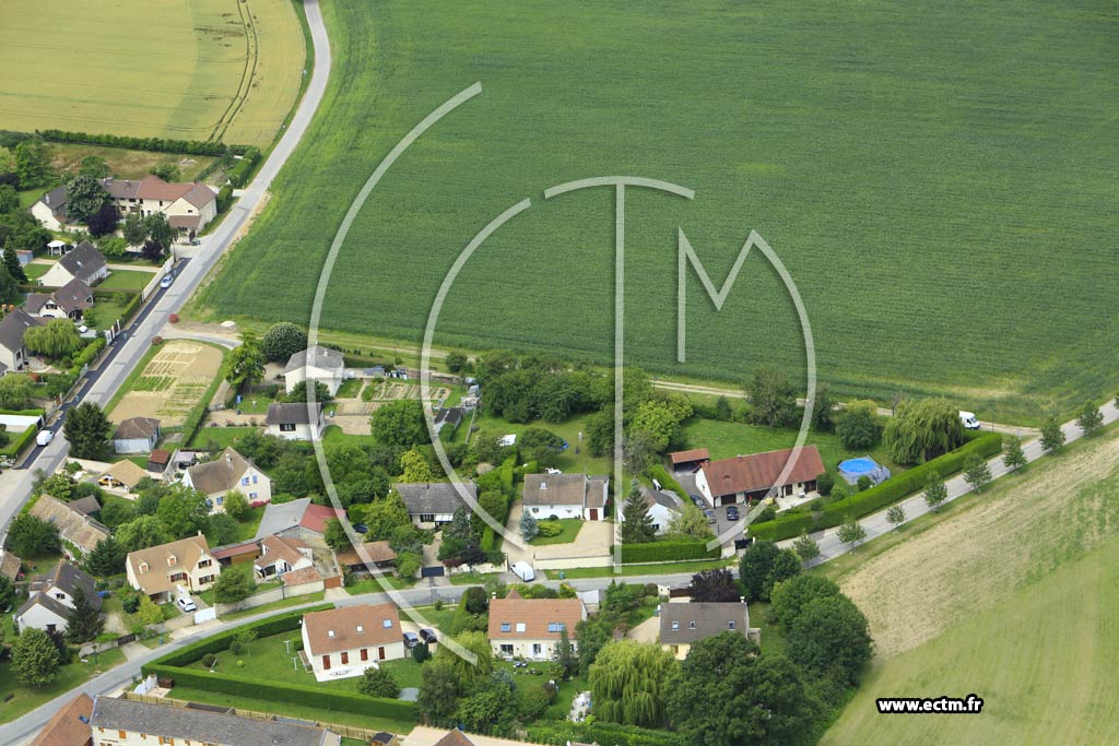Photo arienne de Flacourt