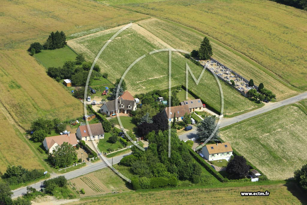 Photo arienne de Flins-Neuve-glise