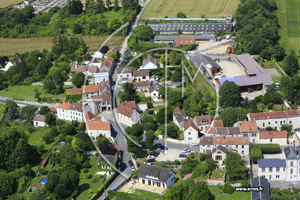 Photo arienne de Fontenay-Saint-Pre (la Croix)