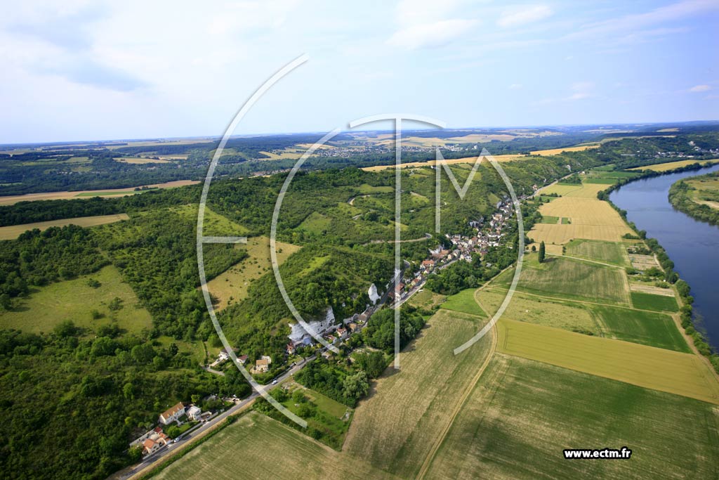 Photo arienne de Gommecourt (Clachalze)