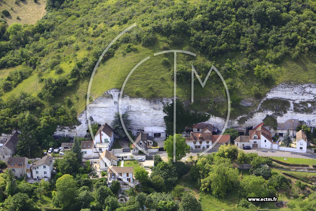Photo arienne de Gommecourt (Clachalze)
