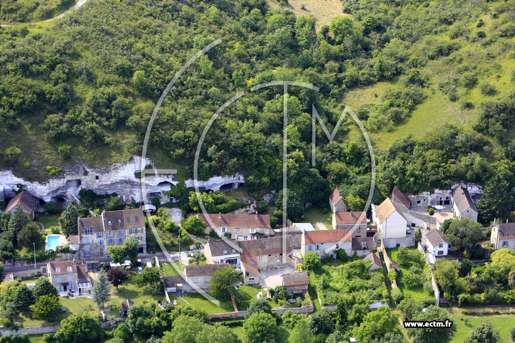 Photo arienne de Gommecourt (Clachalze)