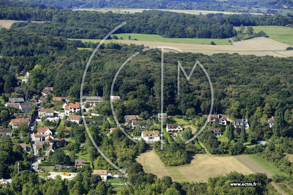 Photo arienne de Juziers (Apremont)