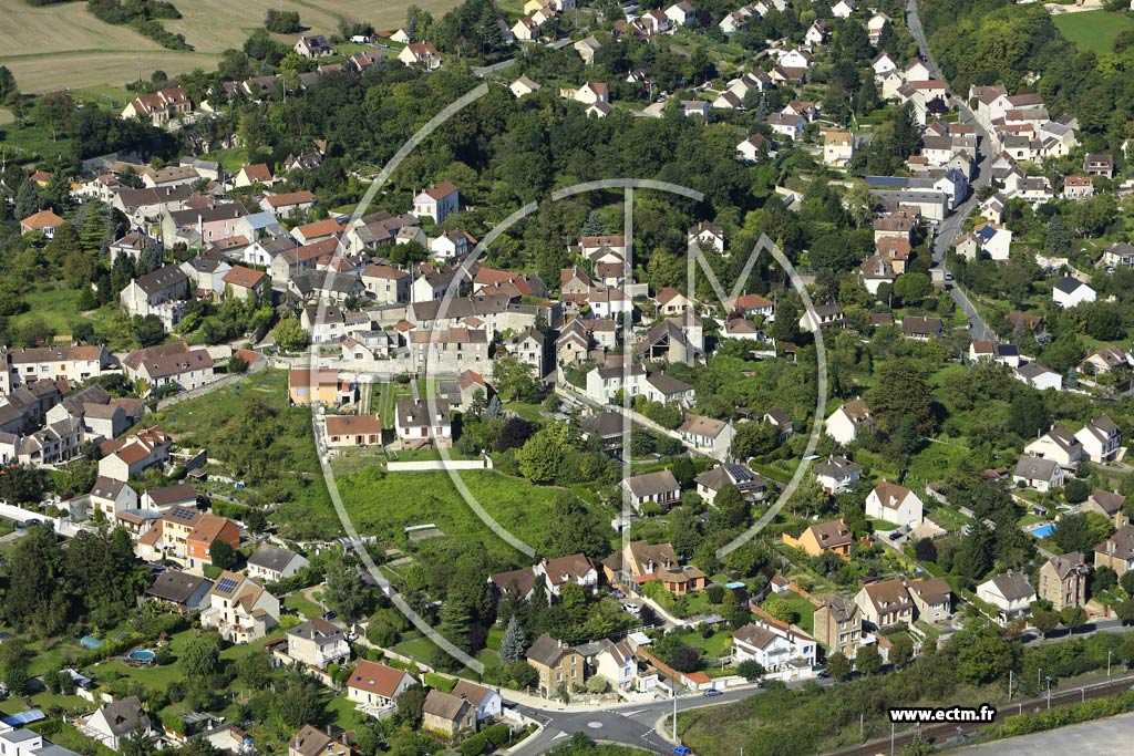 Photo arienne de Juziers (Aumont)