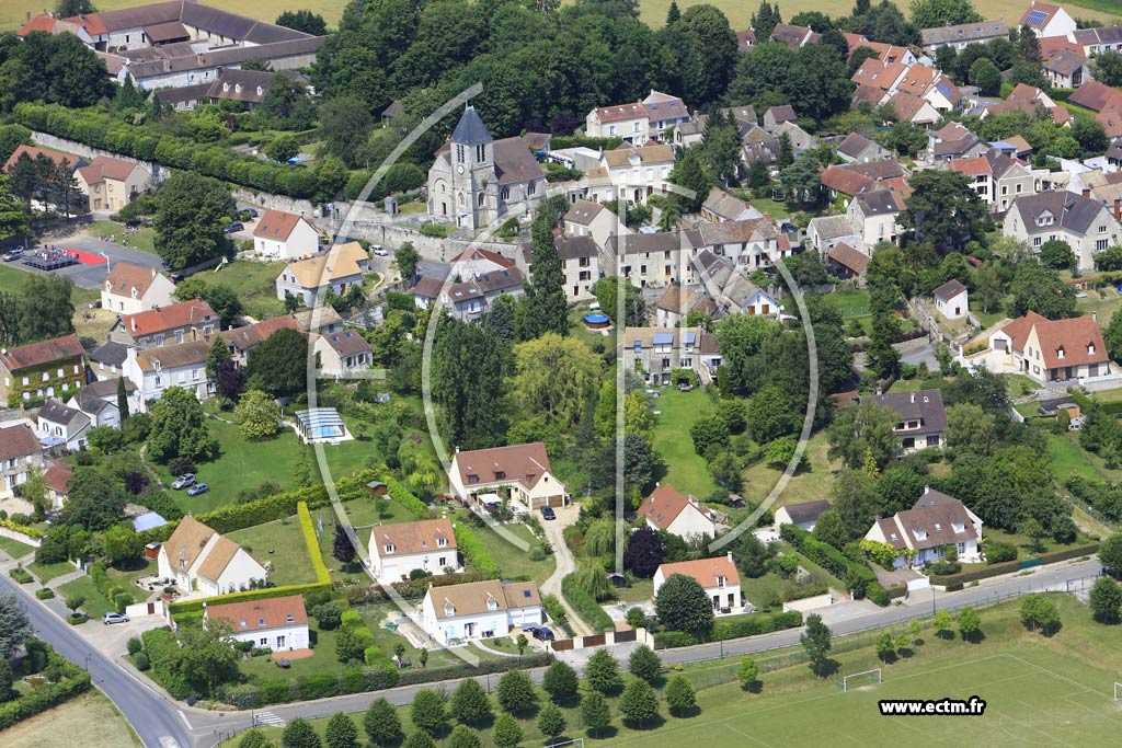 Photo arienne de Lainville-en-Vexin