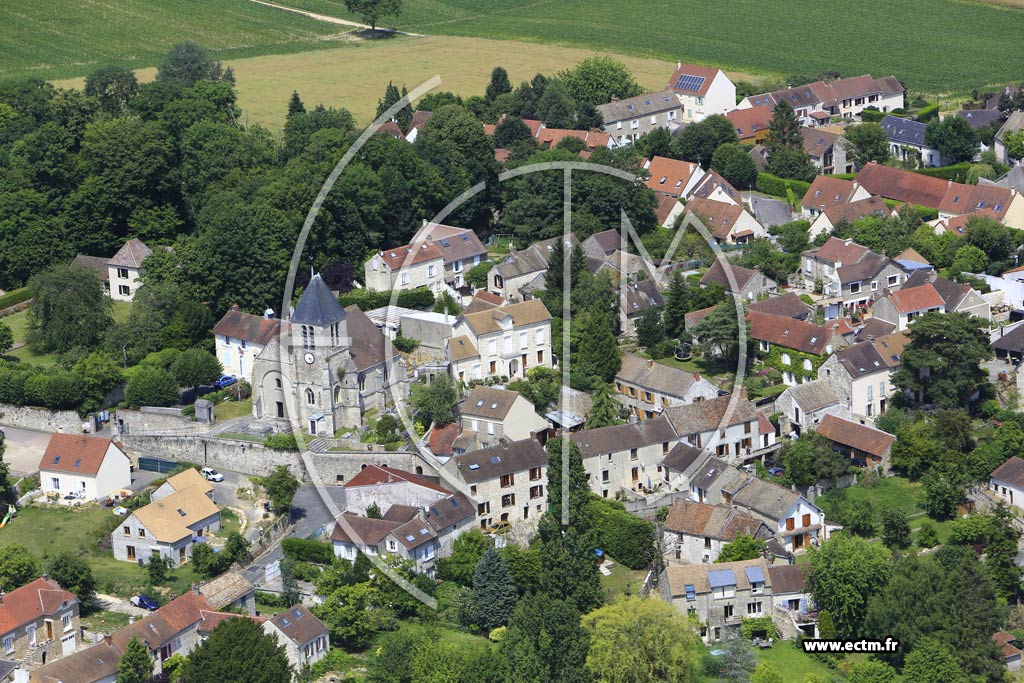 Photo arienne de Lainville-en-Vexin