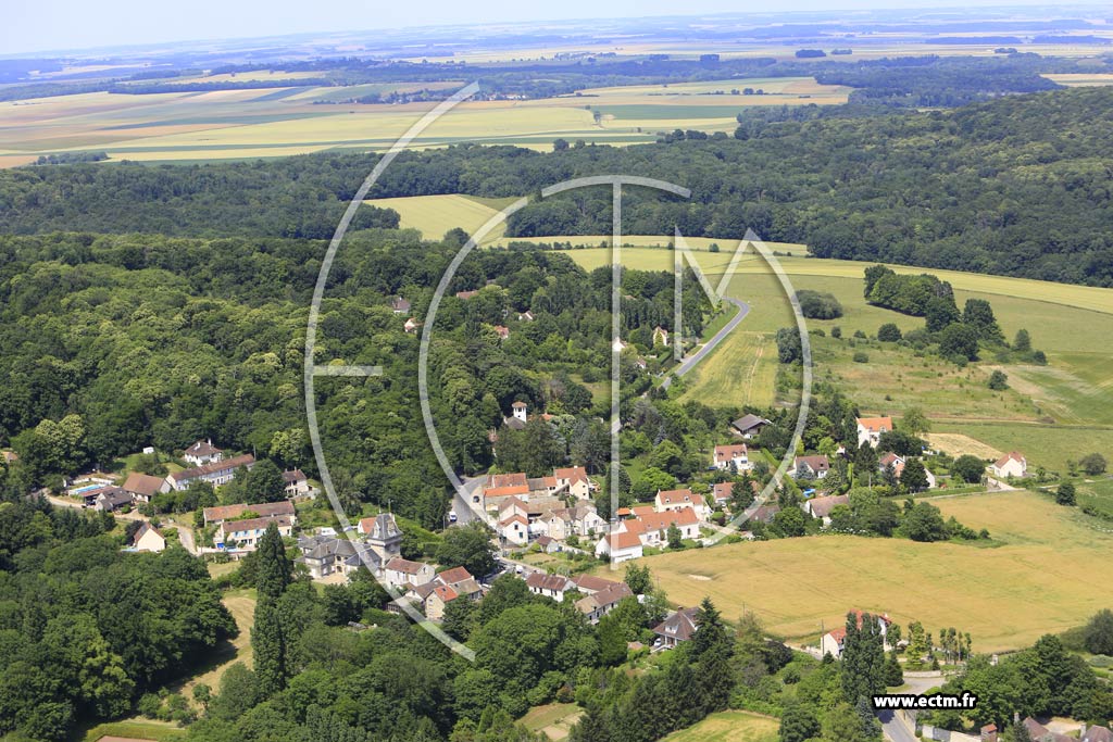 Photo arienne de Lainville-en-Vexin