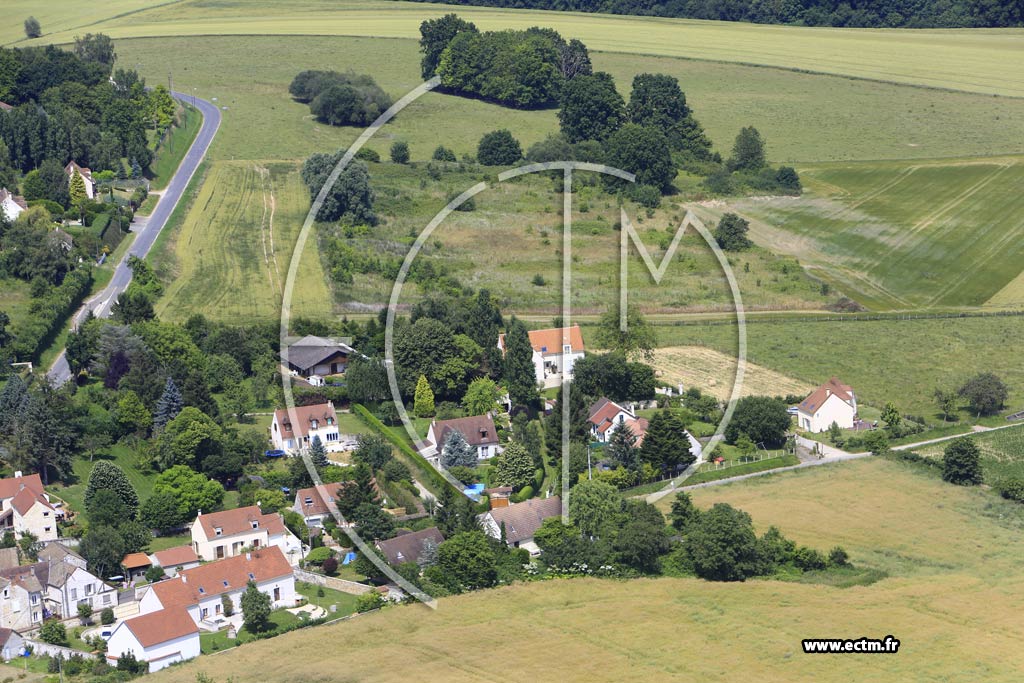 Photo arienne de Lainville-en-Vexin