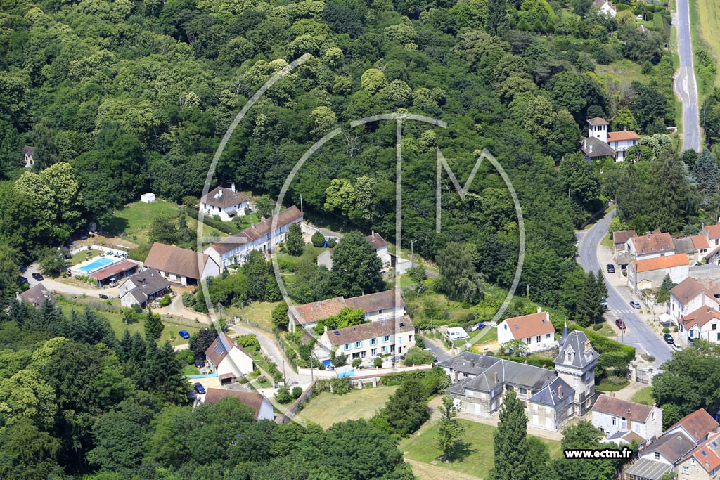 Photo arienne de Lainville-en-Vexin