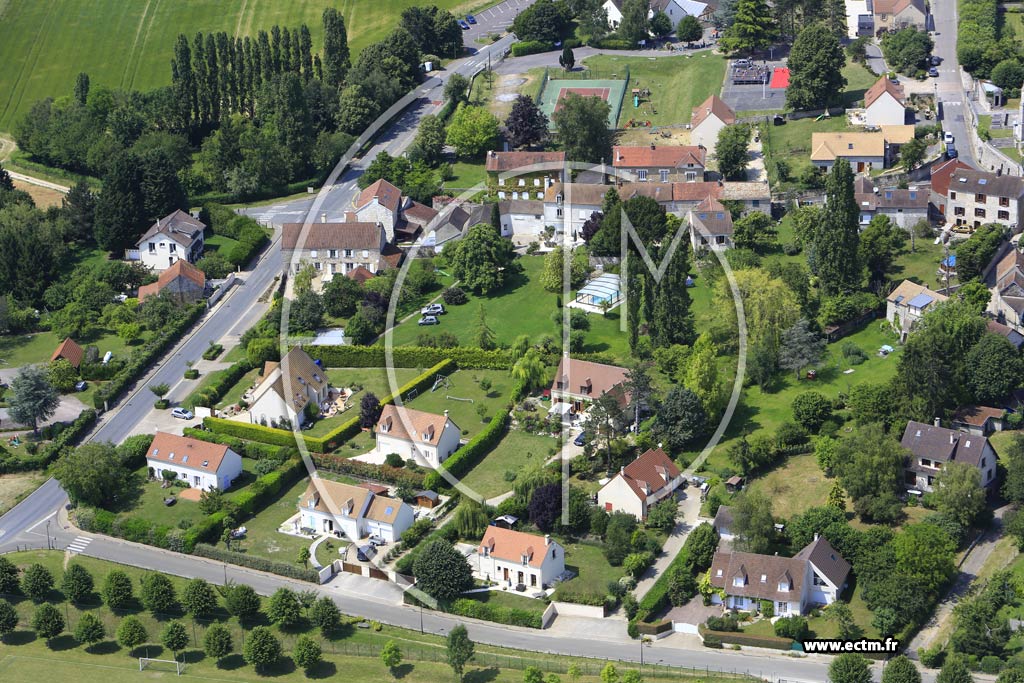 Photo arienne de Lainville-en-Vexin