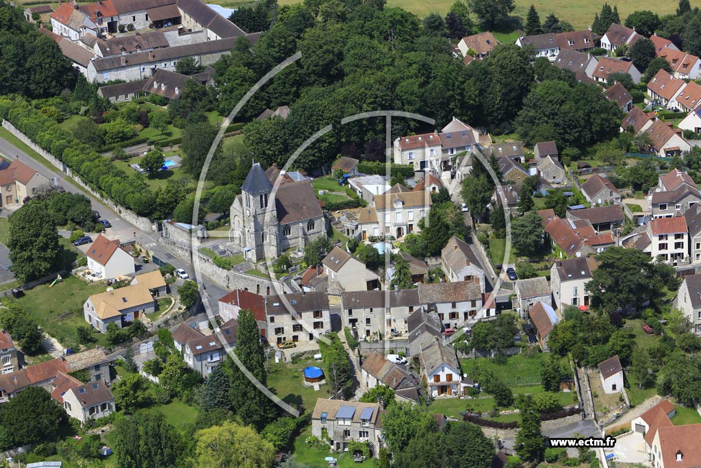 Photo arienne de Lainville-en-Vexin