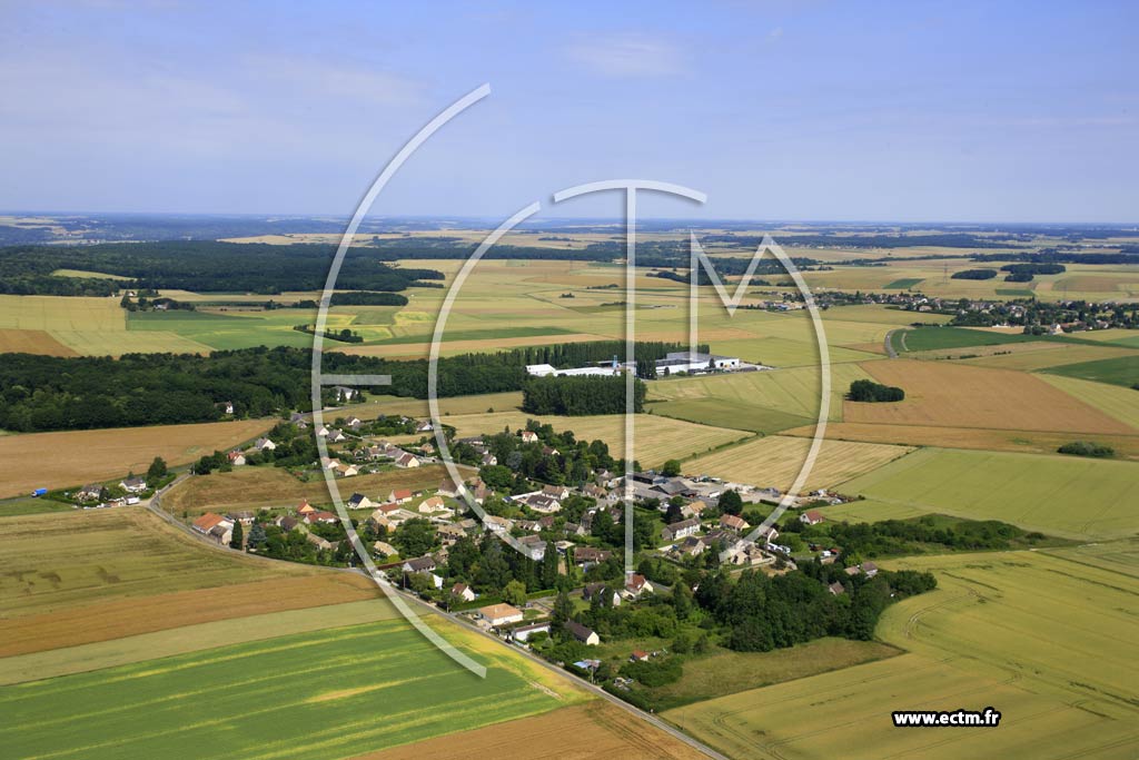 Photo arienne de Le Mesnil-Simon (le Haut Arbre)