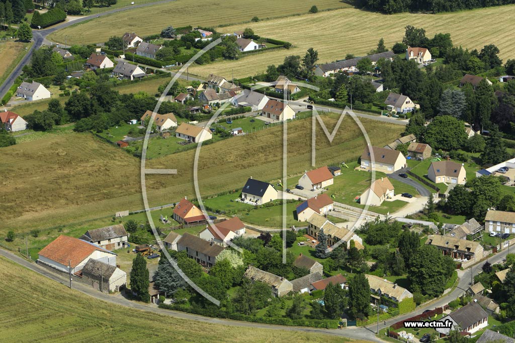 Photo arienne de Le Mesnil-Simon (le Haut Arbre)