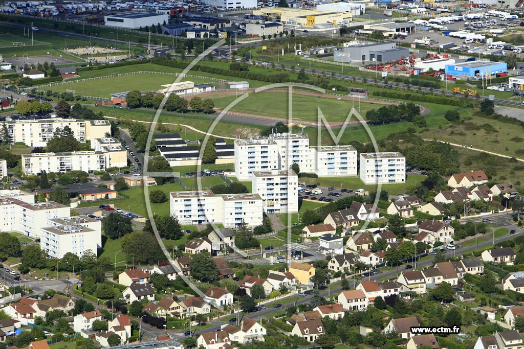 Photo arienne de Limay (Quartier de l'Avenue de la Paix)