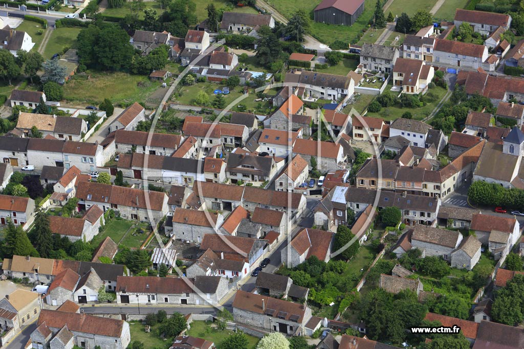 Photo arienne de Limetz-Villez