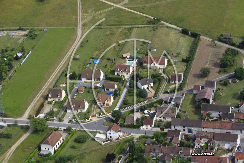 Photo arienne de Limetz-Villez