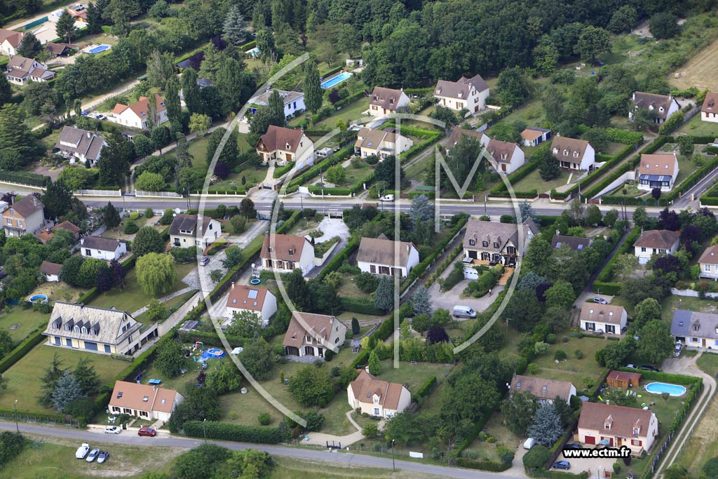 Photo arienne de Limetz-Villez (le Grogner)