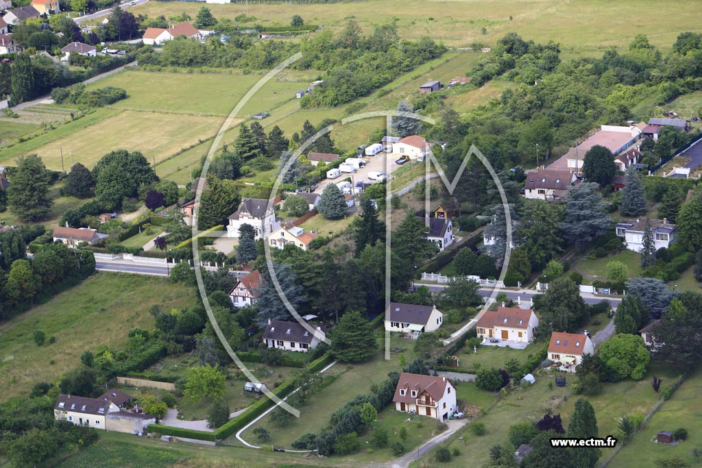 Photo arienne de Limetz-Villez (Villez)