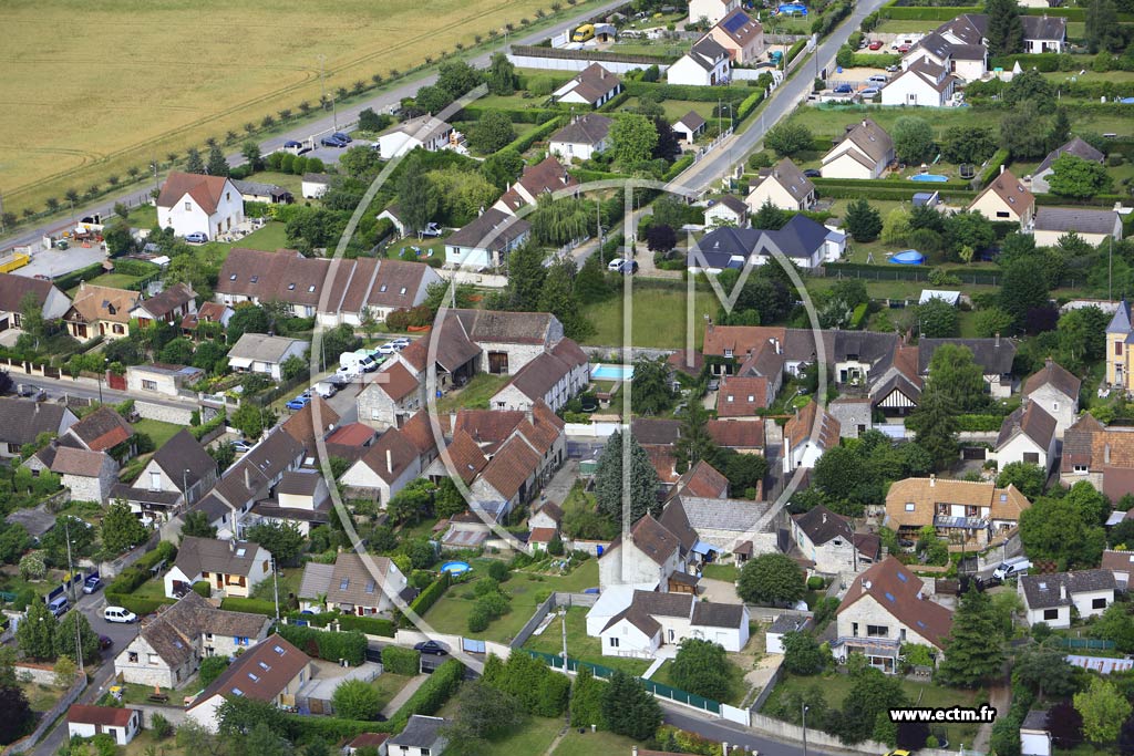 Photo arienne de Limetz-Villez (Villez)