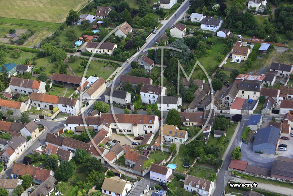 Photo arienne de Limetz-Villez (Villez)