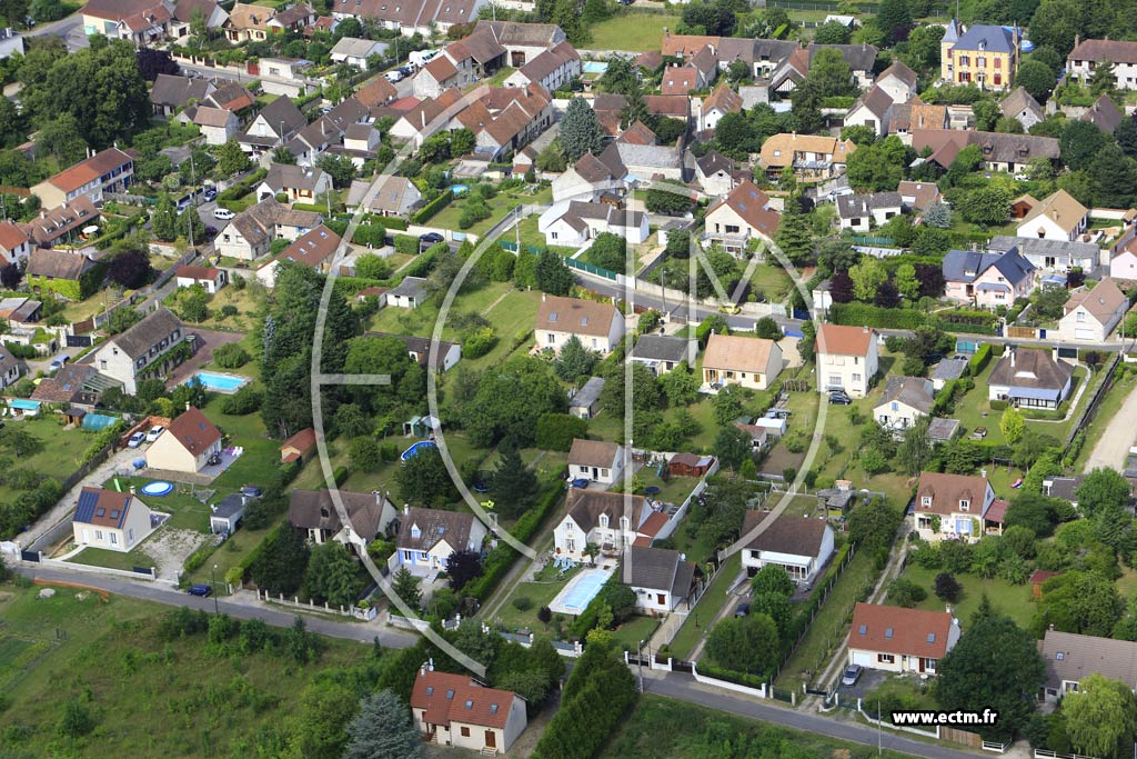 Photo arienne de Limetz-Villez (Villez)