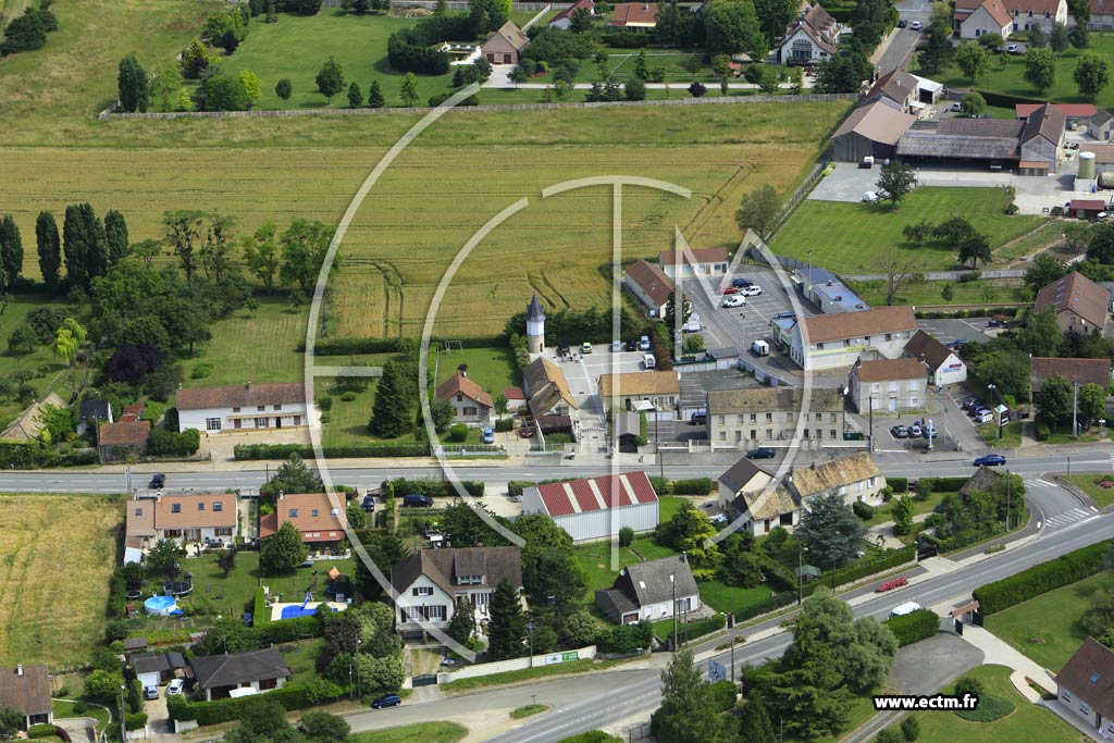 Photo arienne de Longnes