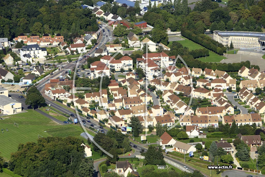 Photo arienne de Magnanville (Avenue de L'Ardoisier)