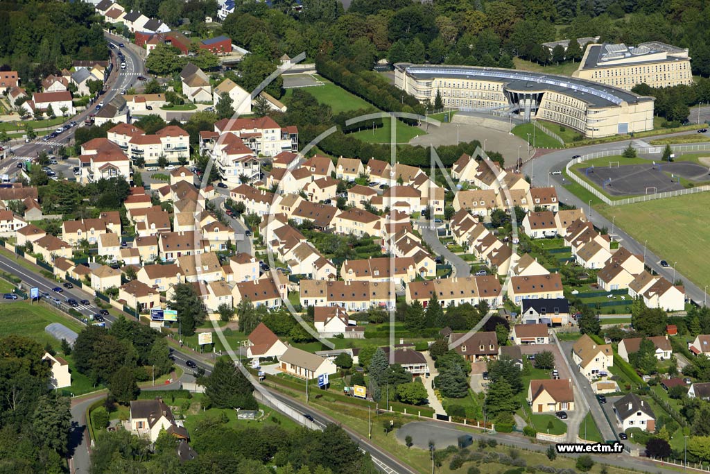 Photo arienne de Magnanville (Avenue de L'Ardoisier)